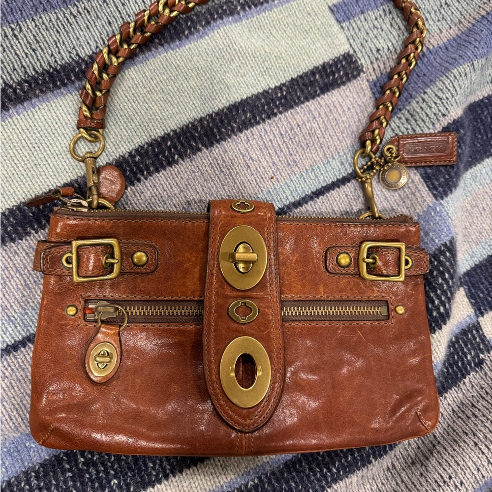 Rare Vintage Coach Clutch
